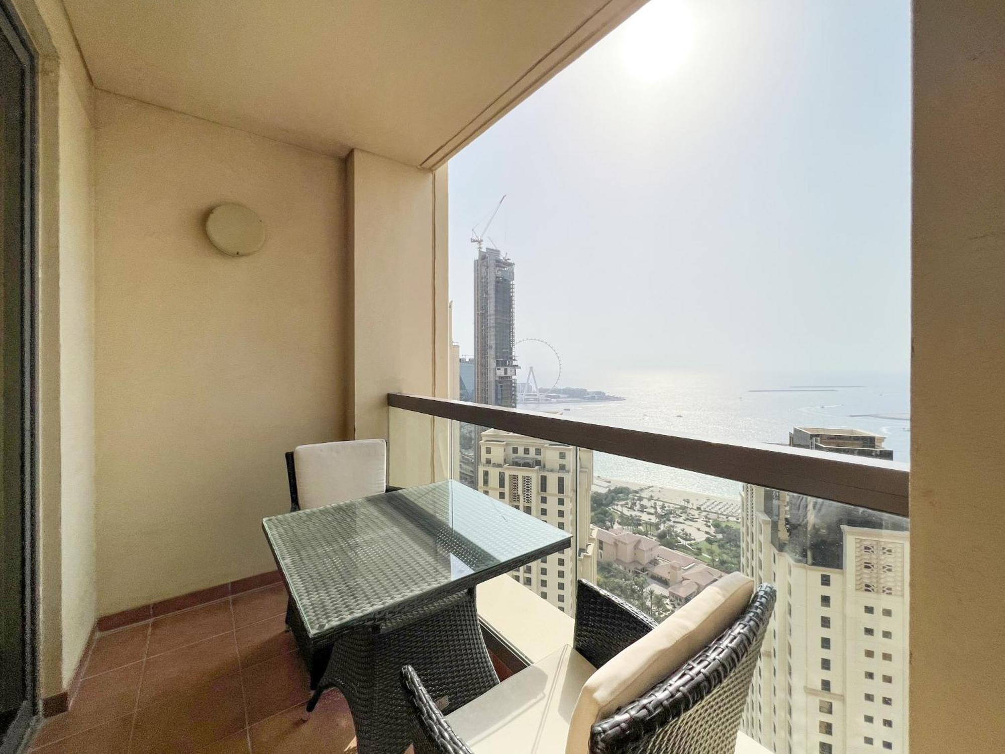 Stunning Marina & Sea View 4 Bedroom Apartment, Murjan 6 Jumeriah Beach دبي المظهر الخارجي الصورة